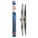 Bosch wipers Twin 533 - Length: 530/475 mm - set of wiper blades for