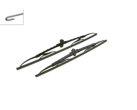 Bosch wipers Twin 533 - Length: 530/475 mm - set of wiper blades for, Image 4