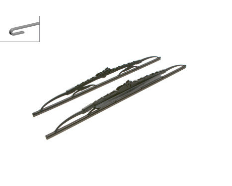 Bosch wipers Twin 551S - Length: 550/500 mm - set of wiper blades for, Image 4