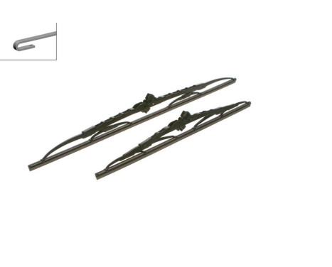 Bosch wipers Twin 552 - Length: 550/400 mm - set of wiper blades for, Image 5