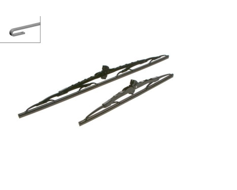Bosch wipers Twin 577 - Length: 575/380 mm - set of front wiper blades, Image 5