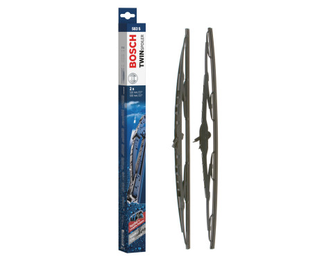 Bosch wipers Twin 583S - Length: 530/530 mm - set of front wiper blades