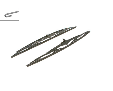 Bosch wipers Twin 583S - Length: 530/530 mm - set of front wiper blades, Image 4