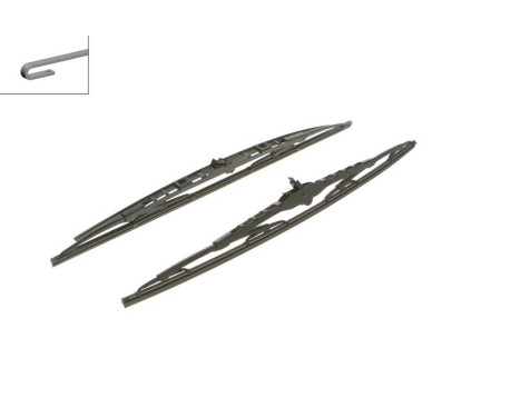 Bosch wipers Twin 583S - Length: 530/530 mm - set of front wiper blades, Image 5