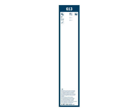Bosch wipers Twin 613 - Length: 600/350 mm - set of wiper blades for, Image 3