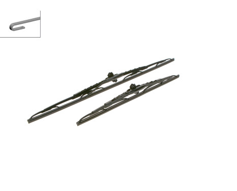 Bosch wipers Twin 651 - Length: 650/450 mm - set of wiper blades for, Image 4