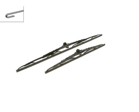 Bosch wipers Twin 651 - Length: 650/450 mm - set of wiper blades for, Image 5