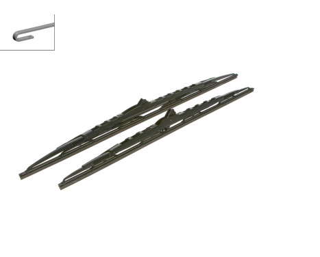 Bosch wipers Twin 652S - Length: 650/575 mm - set of front wiper blades, Image 4