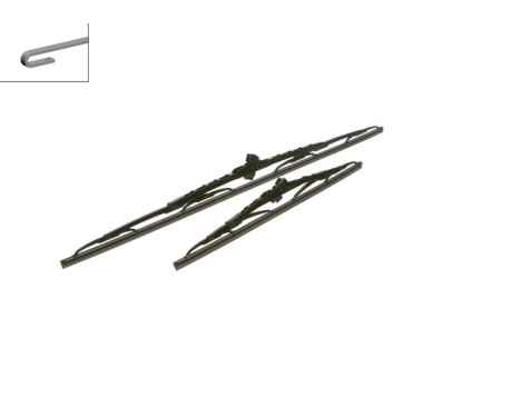 Bosch wipers Twin 653 - Length: 650/400 mm - set of wiper blades for, Image 5