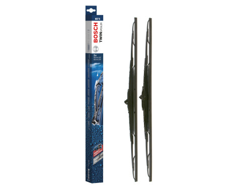 Bosch wipers Twin 657S - Length: 650/650 mm - set of front wiper blades