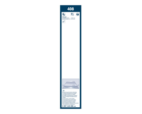 Bosch wipers Twin 682 - Length: 550/530 mm - set of front wiper blades, Image 3