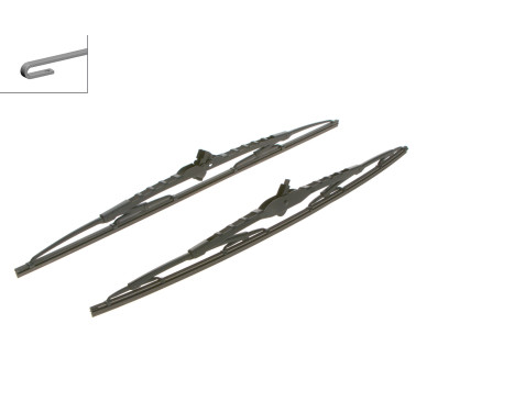 Bosch wipers Twin 682 - Length: 550/530 mm - set of front wiper blades, Image 4