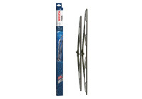 Bosch wipers Twin 702 - Length: 700/650 mm - set of wiper blades for
