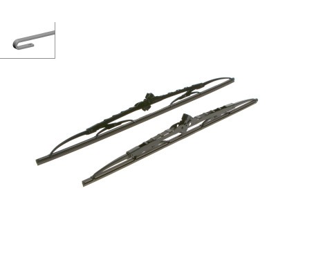 Bosch wipers Twin 727 - Length: 550/475 mm - set of wiper blades for, Image 4