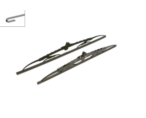 Bosch wipers Twin 727 - Length: 550/475 mm - set of wiper blades for, Image 5