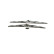 Bosch wipers Twin 801 - Length: 600/530 mm - set of wiper blades for