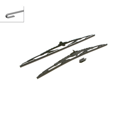 Bosch wipers Twin 801 - Length: 600/530 mm - set of wiper blades for, Image 4