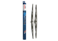 Bosch wipers Twin 801S - Length: 600/530 mm - set of wiper blades for