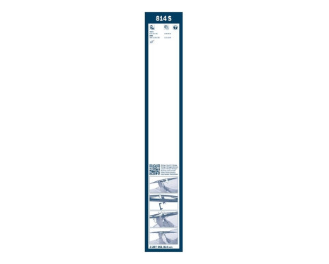 Bosch wipers Twin - 814S - Length: 625/625 mm - set of front wiper blades, Image 7