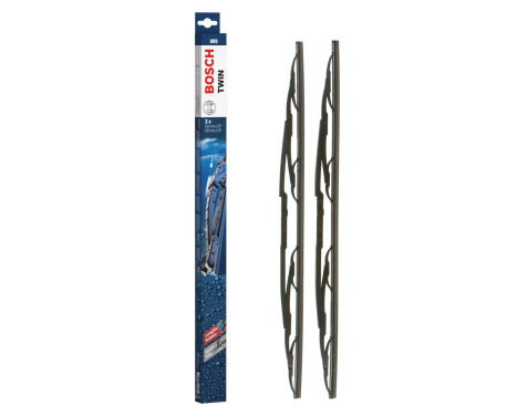 Bosch wipers Twin 909 - Length: 550/550 mm - set of wiper blades for