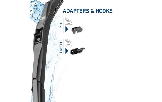 Hybrid windshield wiper 9XW 204 584-241 Hella, Image 5