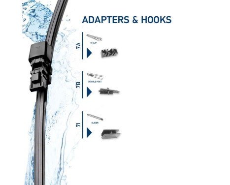 Rear windshield wiper 9XW 358 179-141 Hella, Image 6