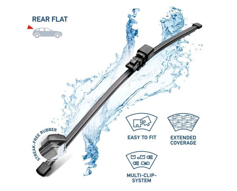 Rear windshield wiper 9XW 358 179-161 Hella, Image 4