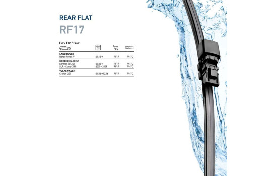 Rear windshield wiper 9XW 358 179-171 Hella, Image 7
