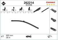 SC65B Windshield Wipers for 65CM BUTTERFLY 262.214 SWF
