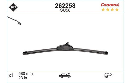 SU58 Windshield Wiper Blades Upgrade 58cm 262258 SWF