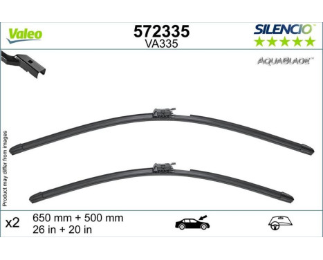 VALEO Wiper Blade 572335 (Heated), Image 2