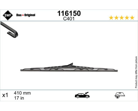 Windshield wiper 116150 SWF