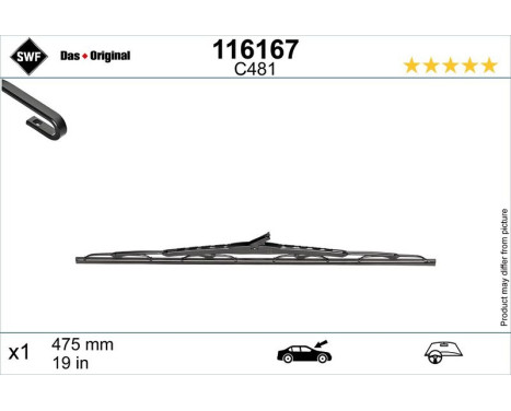 Windshield wiper 116167 SWF, Image 2