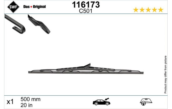 Windshield wiper 116173 SWF, Image 2