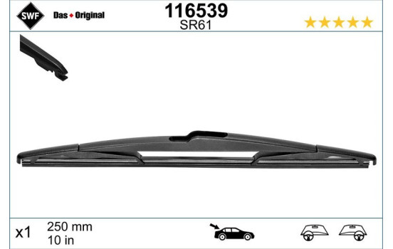 Windshield wiper 116539 SWF