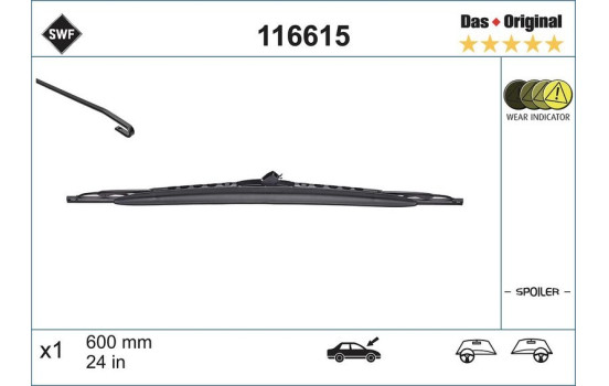 Windshield wiper 116615 SWF, Image 3