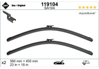 Windshield wiper 119104 SWF