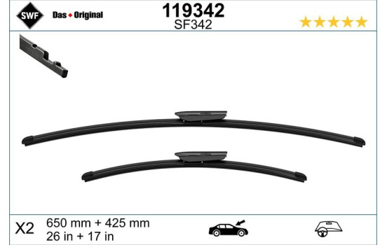 Windshield wiper 119342 SWF, Image 2