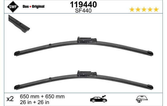 Windshield wiper 119440 SWF