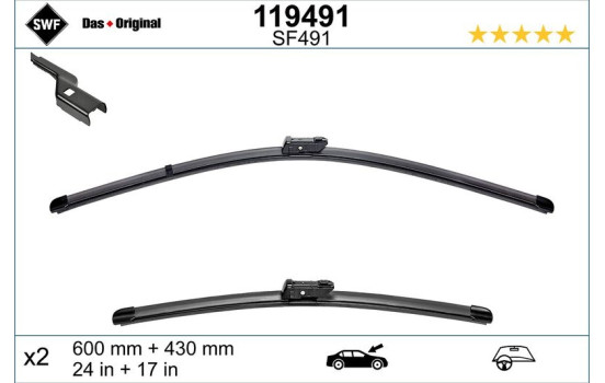 Windshield wiper 119491 SWF