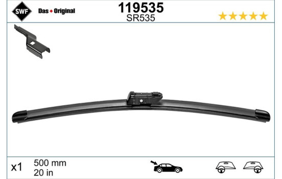 Windshield wiper 119535 SWF