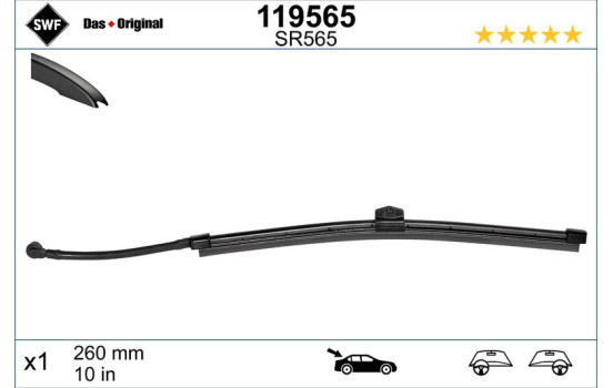 Windshield wiper 119565 SWF