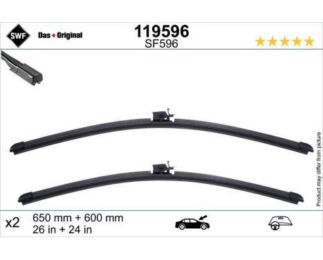 Windshield wiper 119596 SWF, Image 2