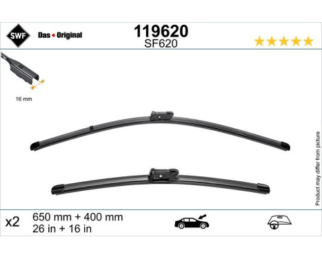 Windshield wiper 119620 SWF