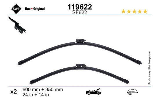 Windshield wiper 119622 SWF
