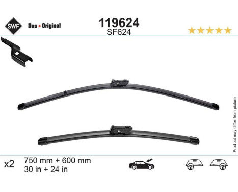 Windshield wiper 119624 SWF