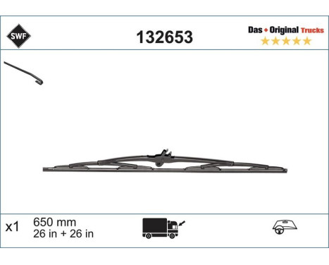 Windshield wiper 132653 SWF