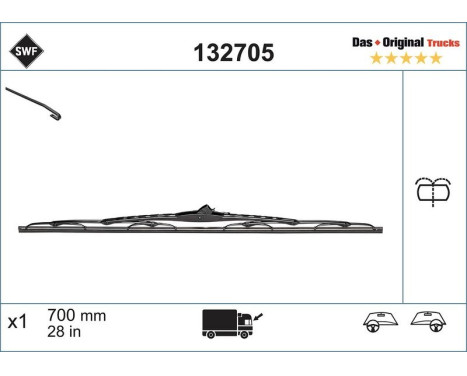 Windshield wiper 132705 SWF