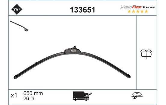 Windshield wiper 133651 SWF
