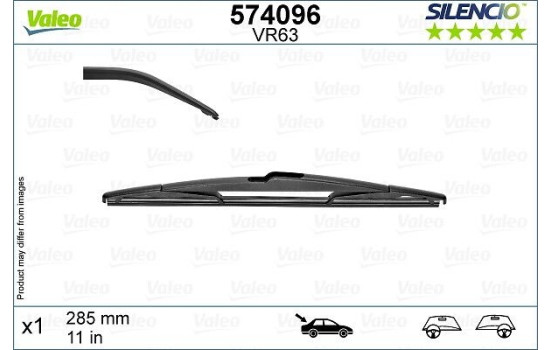 Windshield wiper 574096 Valeo